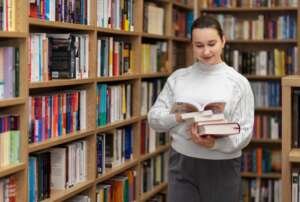 Library workers